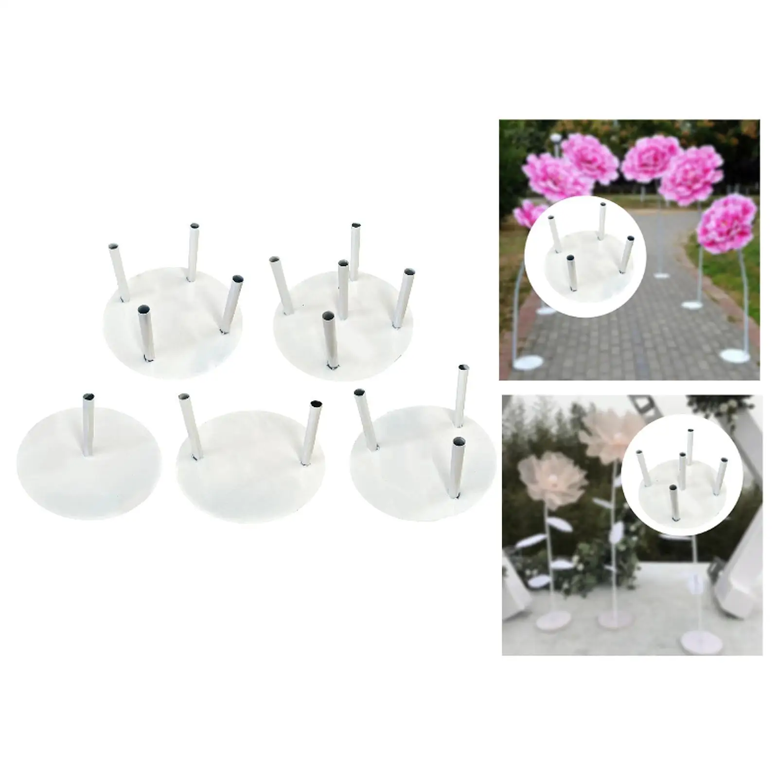 Blumenstab Display Stand Basis Blumenhalter Ständer für Hochzeit Wohnzimmer