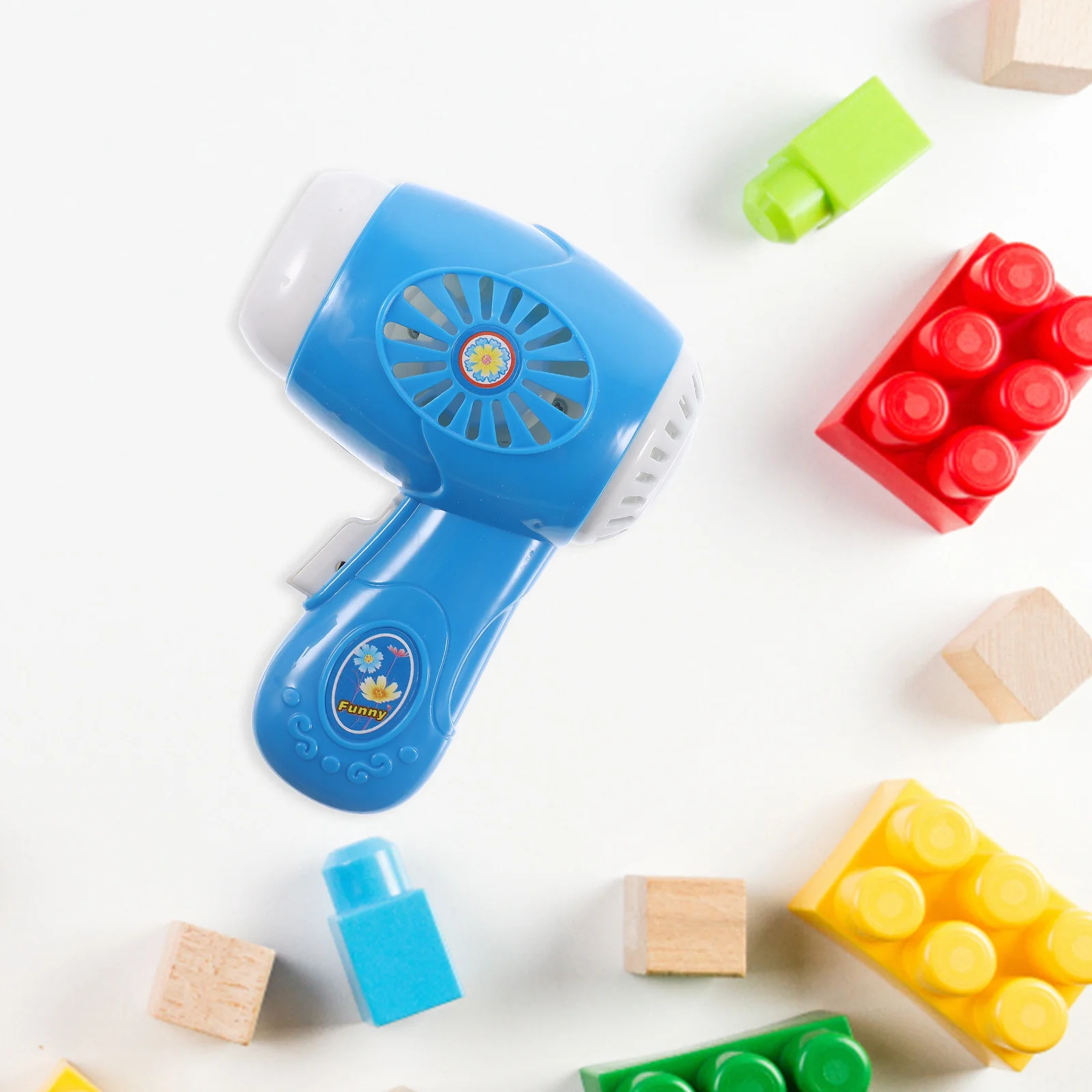 

1Pcs Simulation Hair Dryer Creative Kid Educational Play House Interactive Role Play Miniature Home Appliance for Children