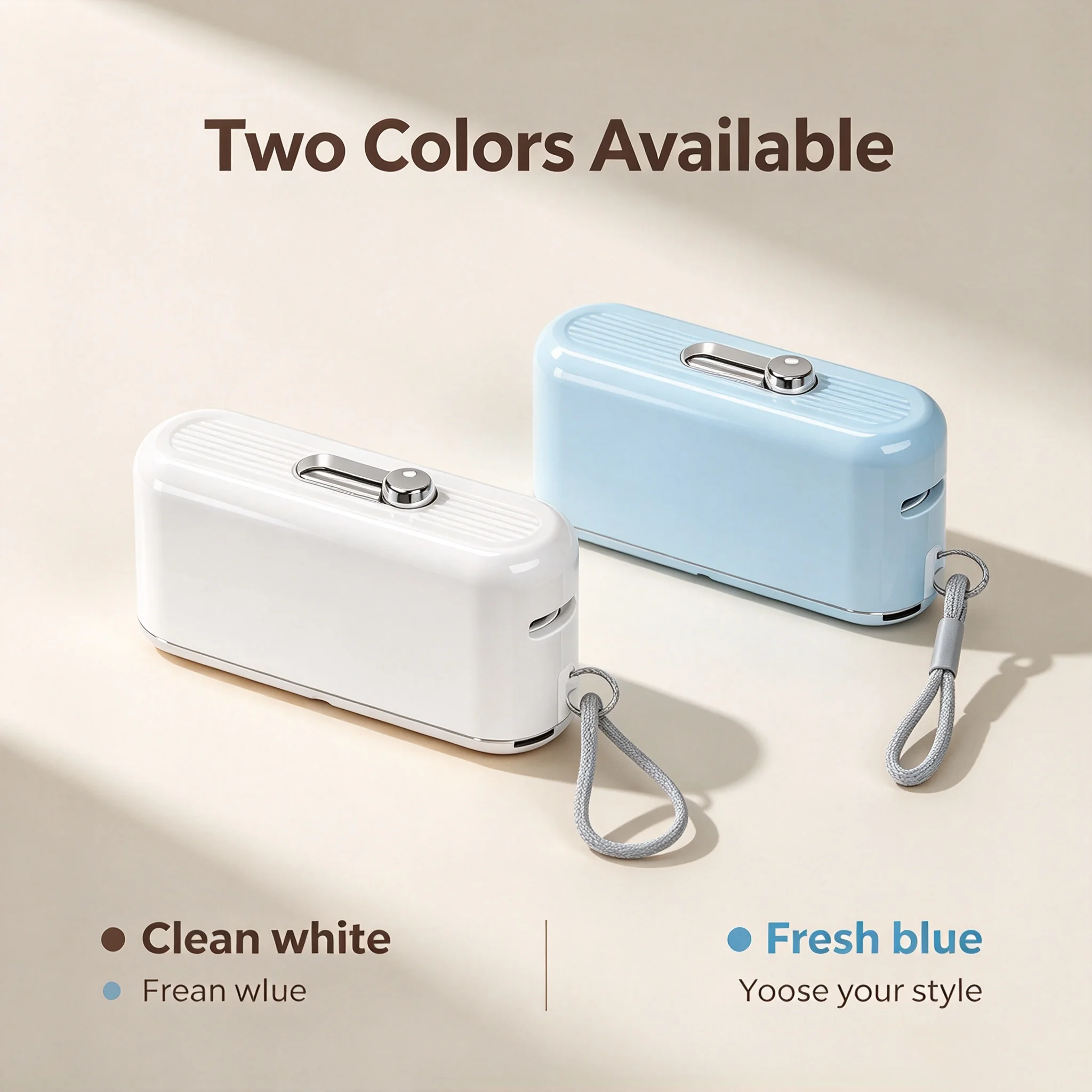 Lanyard Dental Floss Box One Touch Slide For Oral Care Users Dust Proof Keep Floss Clean