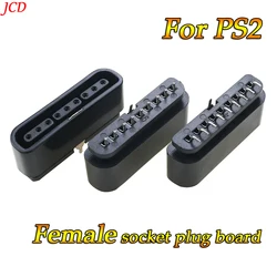 1PCS Black 9 Pin 180/90 disgree Female Connector Game Controller Socket Slot for PS2 Console for playstation 2 Accessory