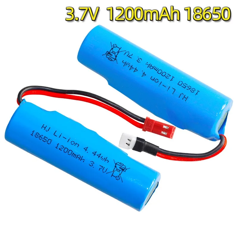 SM/JST/XH2.54 plug 3.7V 1200mAh 18650 Li-ion Battery/USB For R/C Stunt Dump Car/RC Twist- Desert Cars R/C Climbing cars RC boats