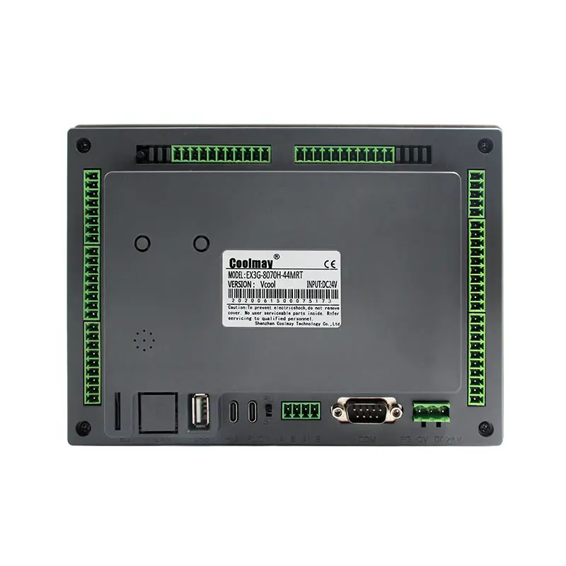 Coolmay 4,3 inch EX3S-8043H 12 digitale ingang 12 digitale uitgang Programmeerbare logische controller PLC HMI Geïntegreerde PLC HMI Alles in één