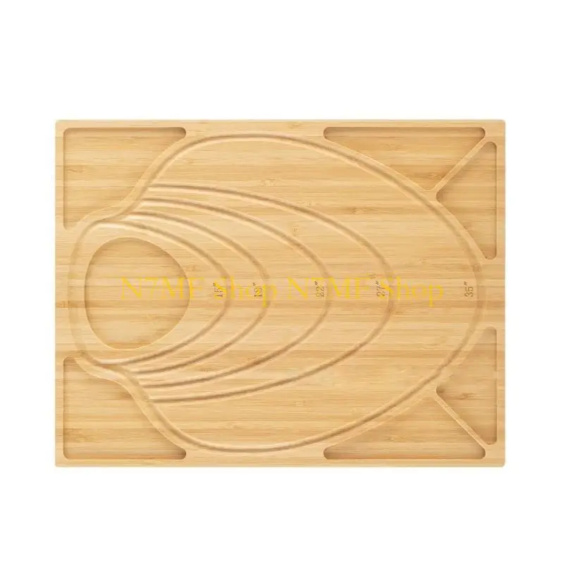 

N7MF Bead Designs Board Jewelry Crafting Tool Jewelry Beading Tray for Necklace