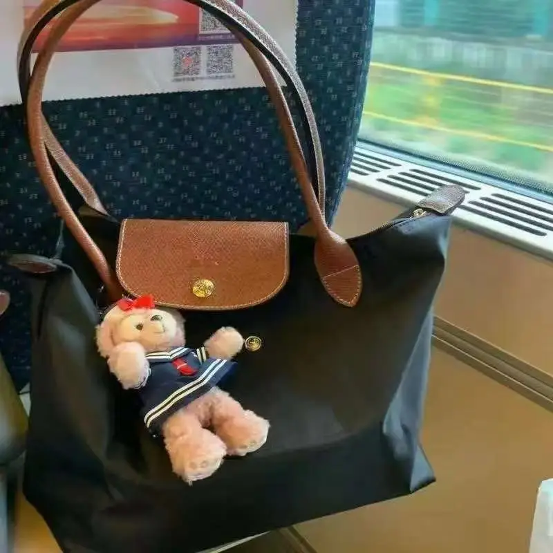 

2025 Long handled single shoulder handbag, Longxiang handbag, dumpling bag, crossbody bag, commuter women's bag.