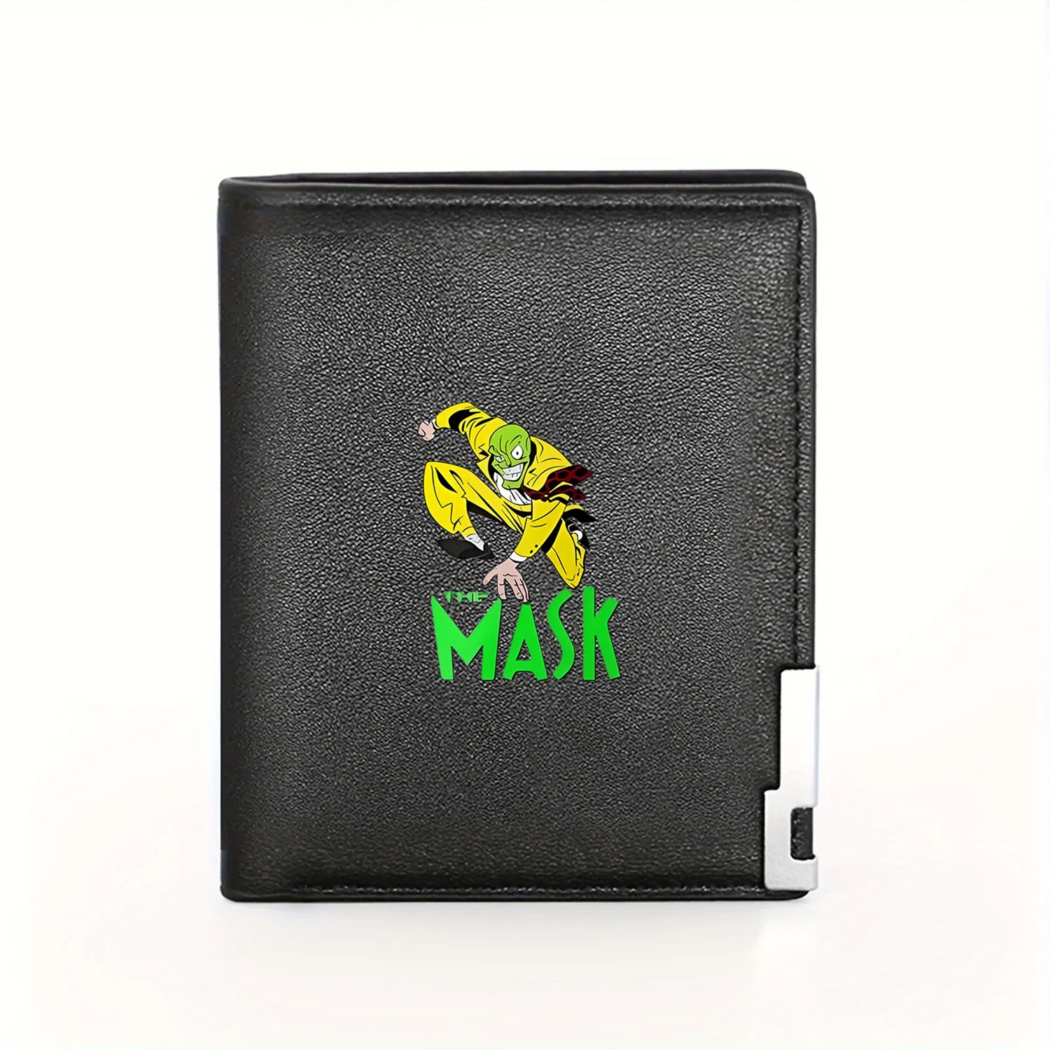 The Mask Graphic Print Wallet for Men: Stylish,Casual,Premium Quality nice Wallet,Perfect Christmas Gift for Dad,Husband,Boyfrie