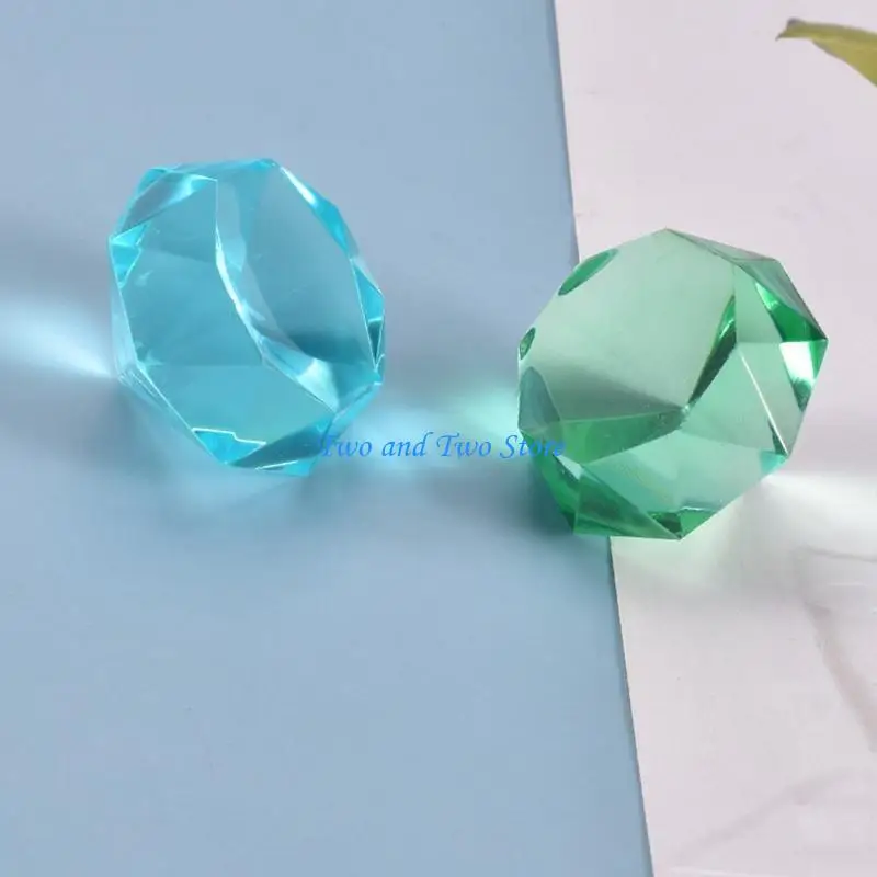 HX6F Diamond Shaped Mold Flexible Silicone Molds Necklaces Bracelets Pendants Mould