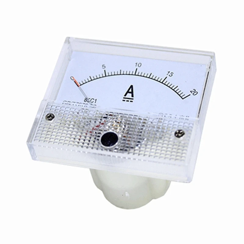 85C1 DC Analog Panel Voltmeter Ammeter Amp Volt Meter Gauge 1A 5A 10A 20A 30A 50A 75A 100A 150A 200A 250A 300A 400A 500A