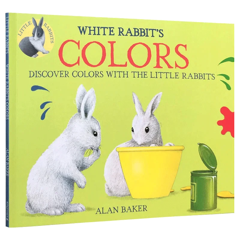 

Книга цветов белого кролика 123, Детские книги в возрасте 3, 4, 5, 6 лет, английская книжка с картинками, 9780753473214