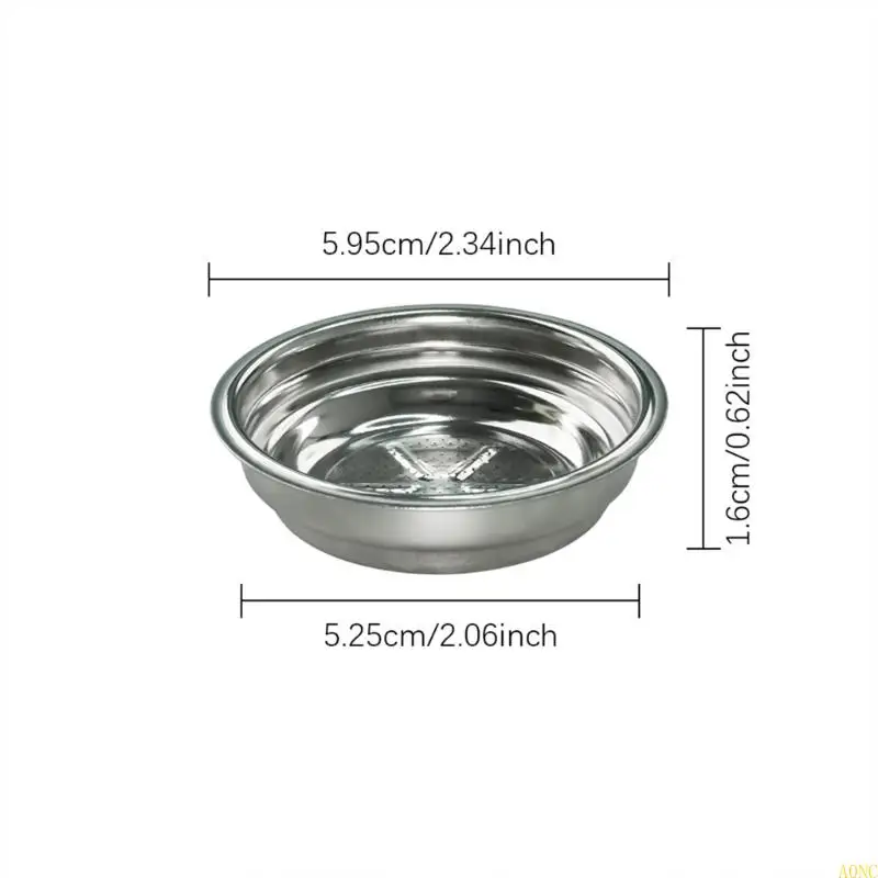 A0NC из нержавеющей стали корзины кофейного фильтра 51 -мм кофейного экрана двойной слой