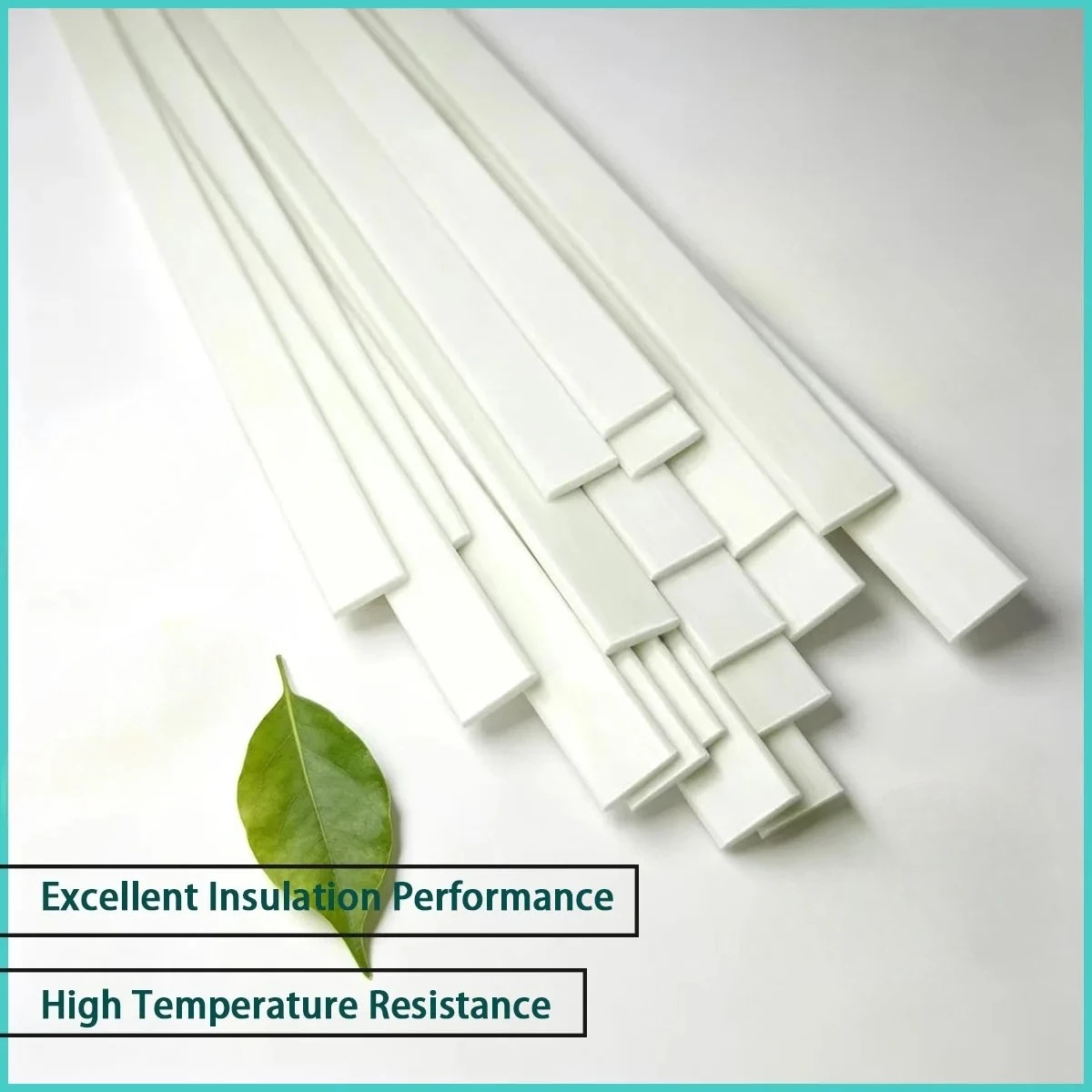 1-4mm Thick White Glass Fiber Square Strip Used for Electrical Insulation, Mold Auxiliary Materials