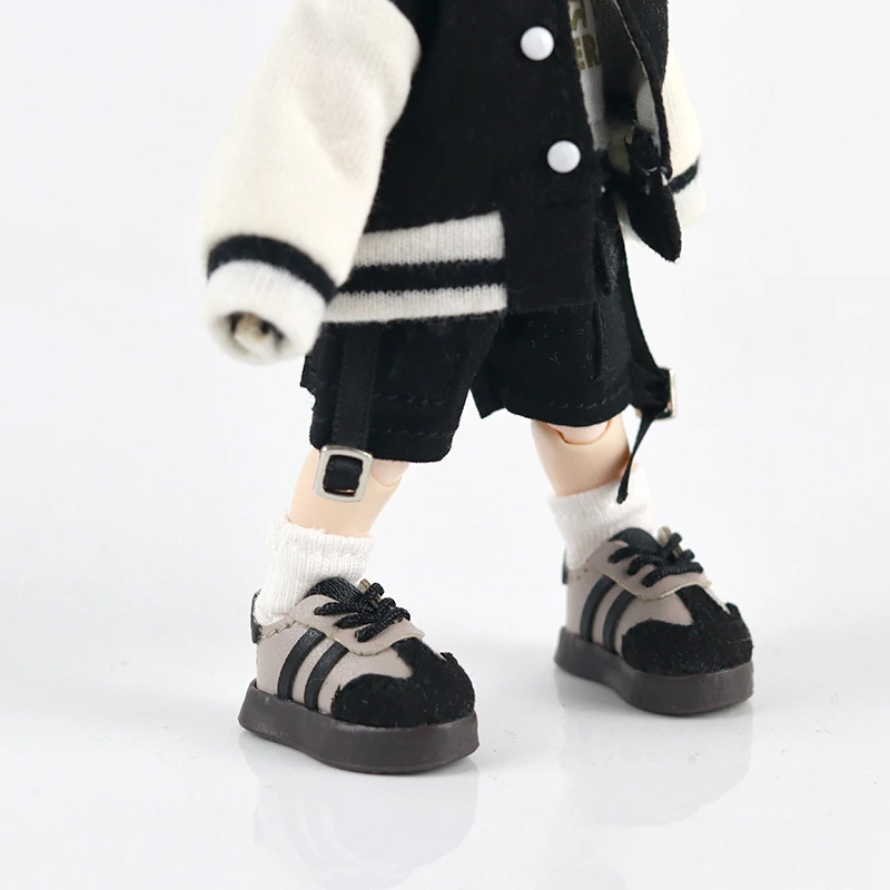 Ob11 Doll Shoes Fashion Casual Sports Shoes Sneakers 1/12 Bjd Shoes Accessories For Obitsu11, Gsc, Ymy, Body9, Ob11 Doll