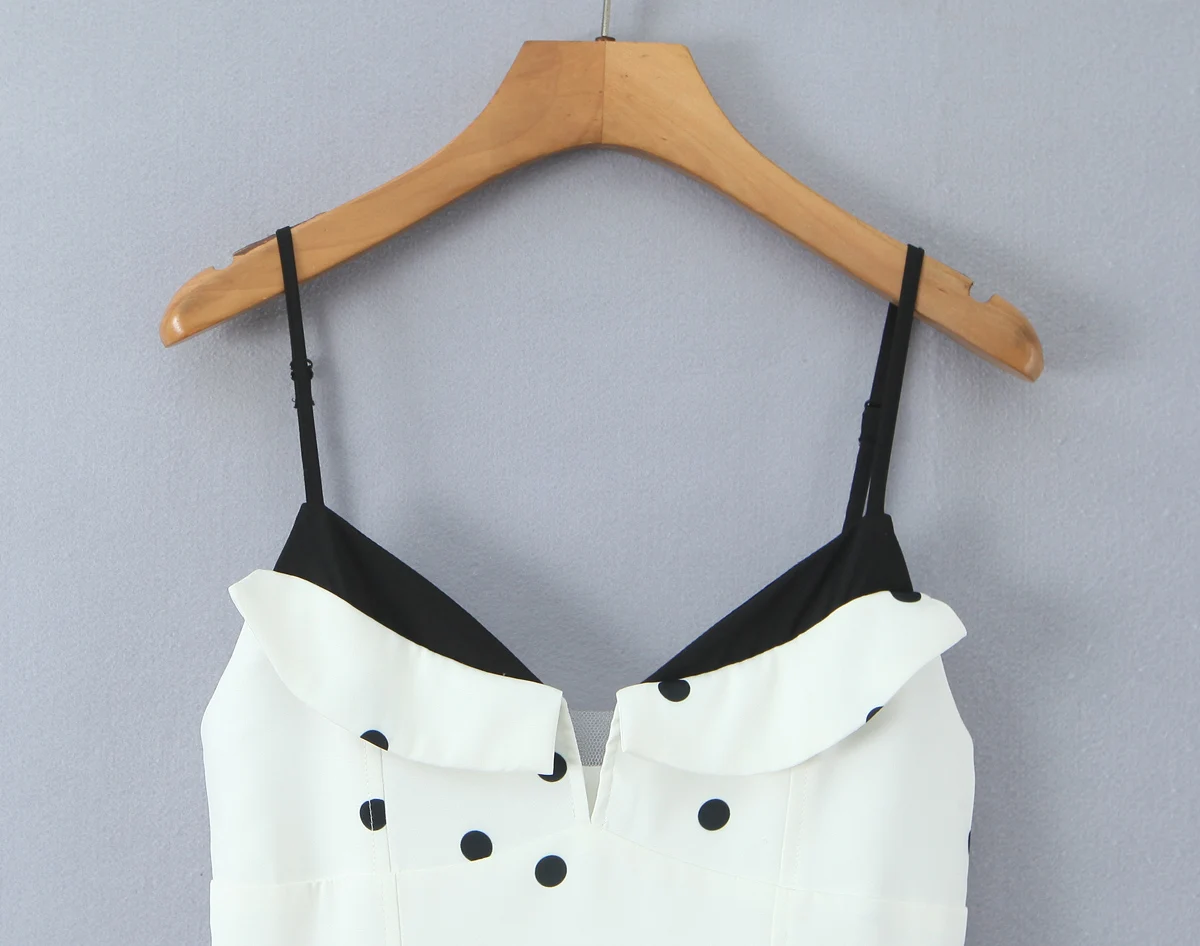 الحلو حزام نقطة أكمام المرقعة عالية الخصر ألف خط عطلة مهنة الشاطئ المرأة فستان قصير