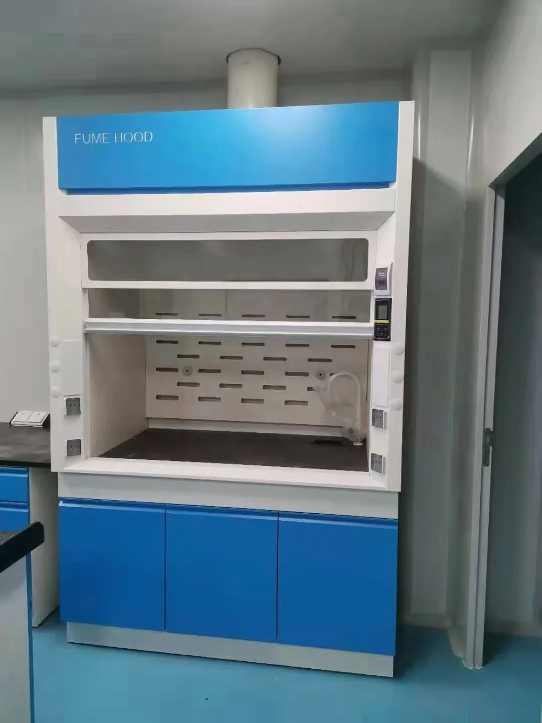 High Quality Lab Furniture Biosafety All Steel Gas Extractor Ductless Safety Cabinet Fume Hood For Chemistry