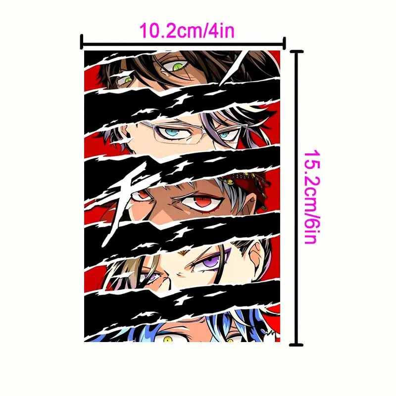 10/30 قطعة 4X6 ''أنيمي الملتوية العجائب الشكل صور بطاقات ديكور المنزل المشارك الكرتون جدار الكولاج عدة غرفة الديكور جدارية