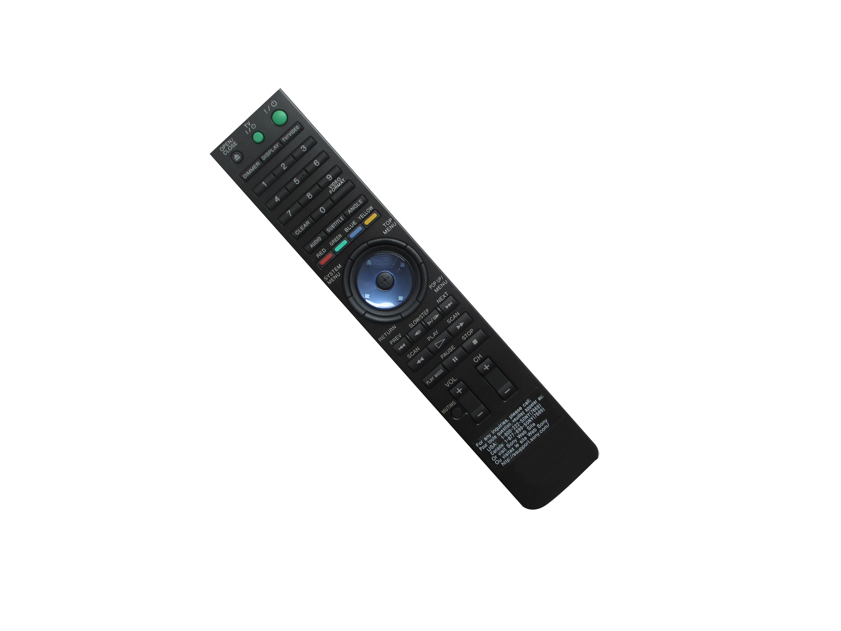 Remote Control For Sony RMT-B100A RMT-B100P 147984811-148020711 BDP-S1 BDP-S1E BDP-S2000ES BDP-S200ES Blu-ray Disc BD DVD Player