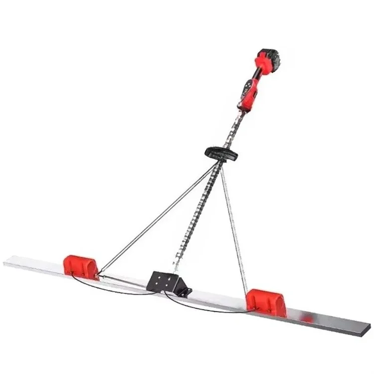 Efficient speed regulation 21v electric vibration ruler, durable electric concrete vibration leveling ruler