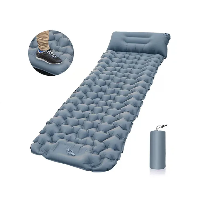 Self inflating Sleeping Pad Sleeping Mat Foot Pump Camping Pad Outdoor inflatable Camping Mat