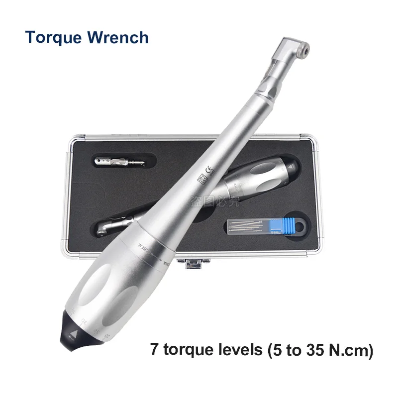 Dental Implant Universal Torque Wrench Handpiece Screwdriver Prosthetic Kit For Dental Clinic Dentistry Repair Tools