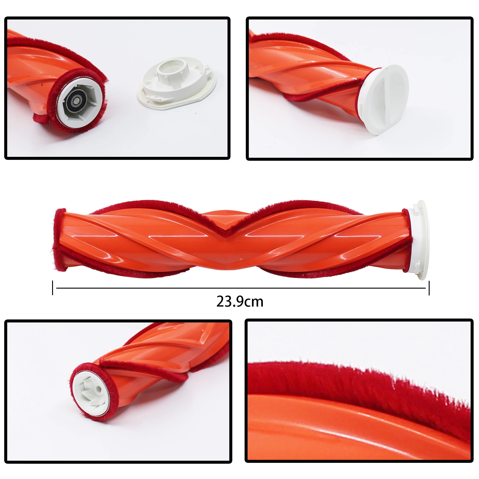 Main Brush Head Accessories Replacement Parts Applicable to Xiaomi G9/G10/G9 Plus/G10 Plus/Vacuum Cleaner