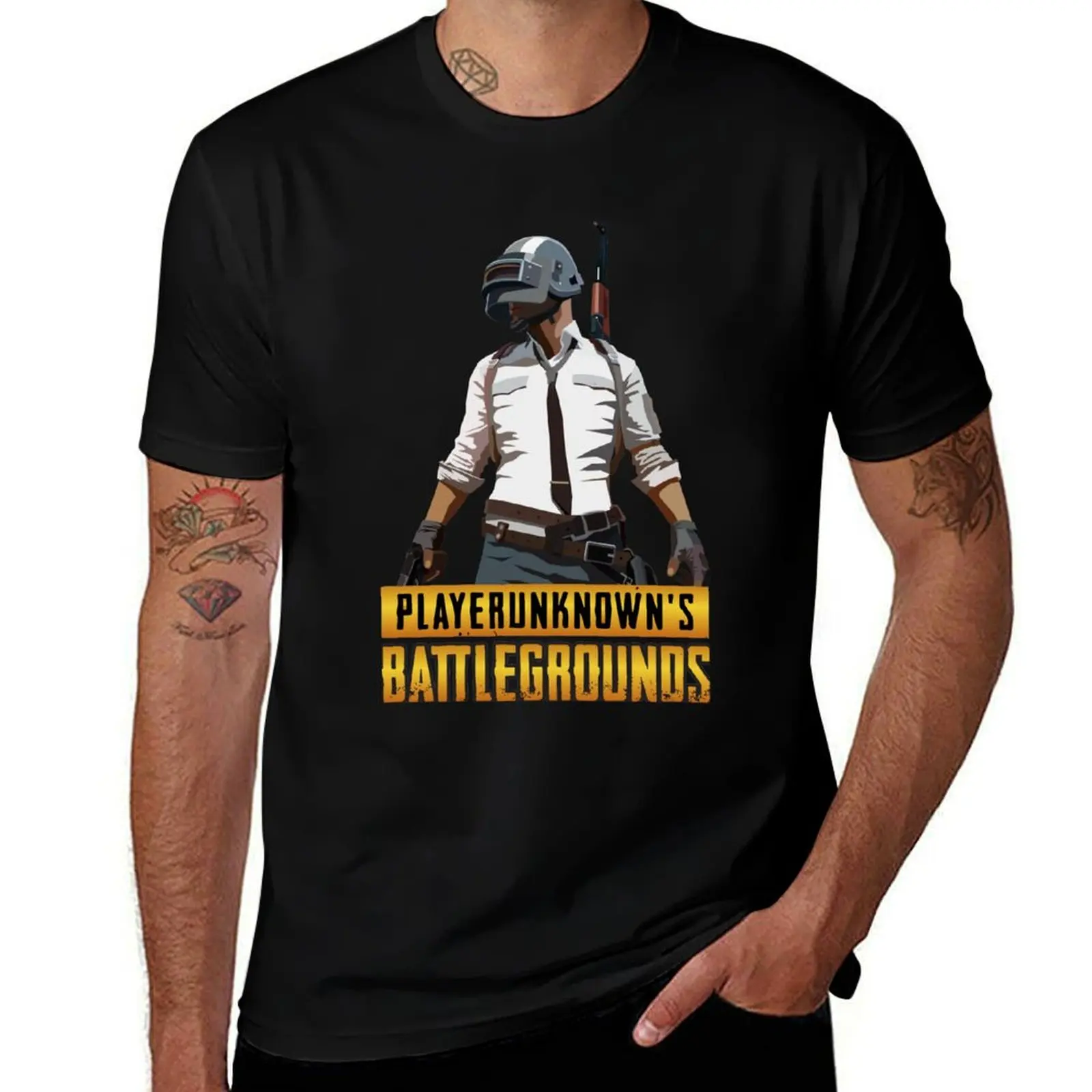 

PUBG T-Shirt man t shirts high quality luxury brand t shirts for man graphic vintage T-Shirt