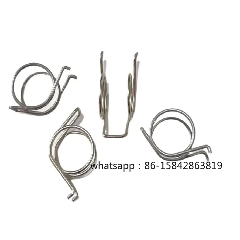 10pcs Electric Bike Handbrake Spring Handle Brake Reset Thickened 1.0 Double Torsion Spring