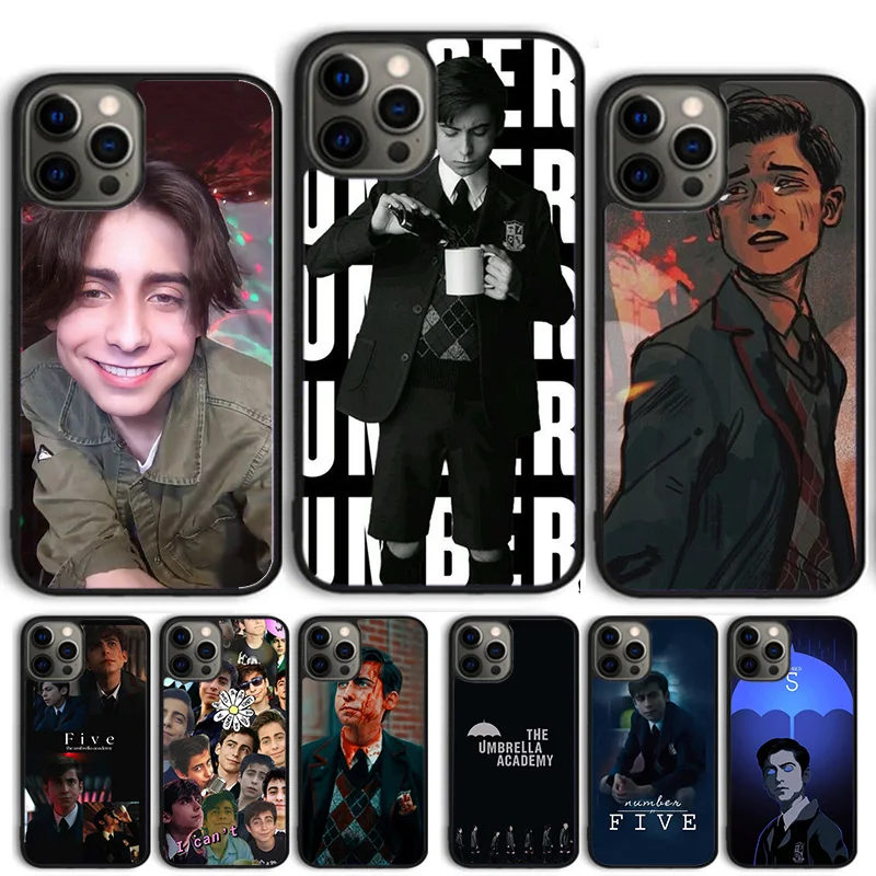 The Umbrella Academy Aidan Gallagher Phone Case Cover For iPhone 15 16 14 13 12 Pro Max mini 11 Pro Max XS X XR Plus