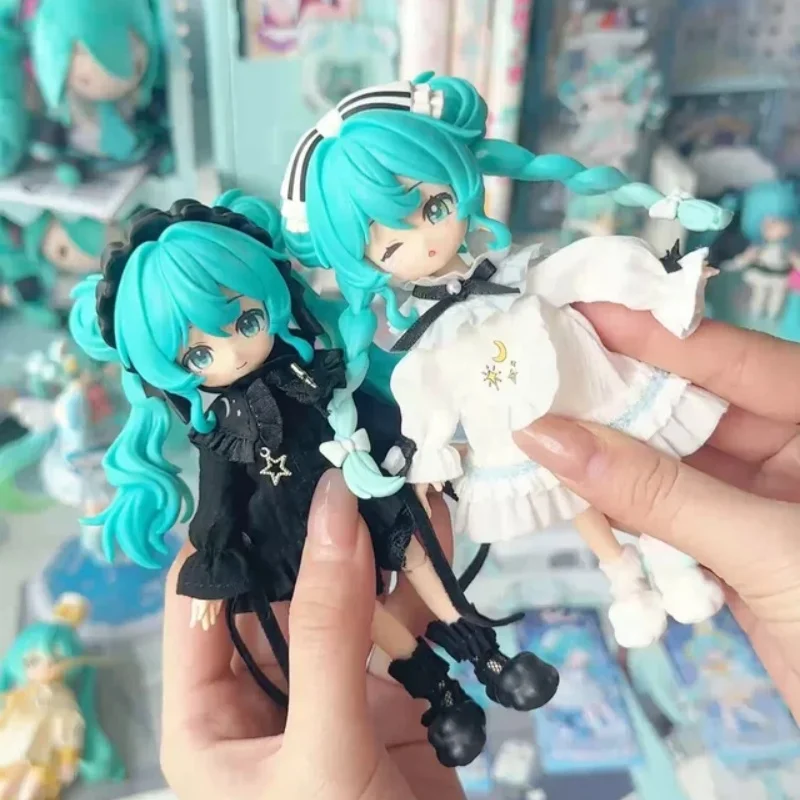 本物の初音ミク音楽シリーズのプロローグbjdブラインドボックスかわいいアクションフィギュアモデルミステリーボックスデスクオーナメントおもちゃギフト