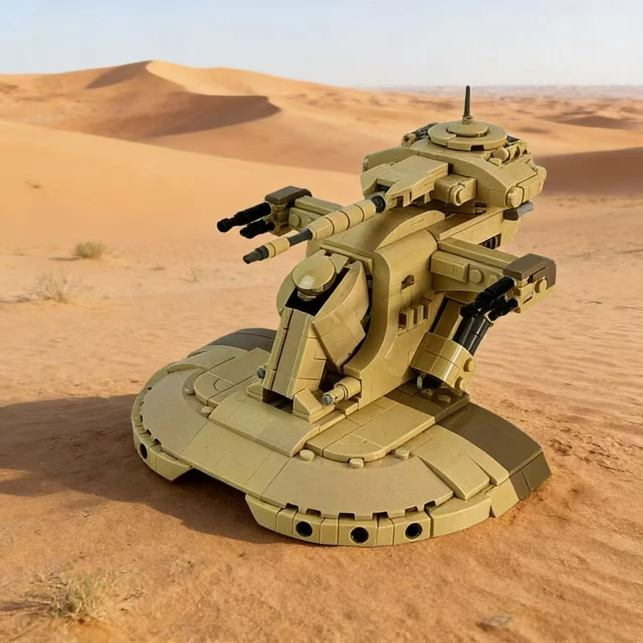 

MOC Space Wars Tank AAT Fighter Spaceship Model Building Blocks Set Assembly Puzzle Bricks DIY Toys Children Christmas Kid Gifts