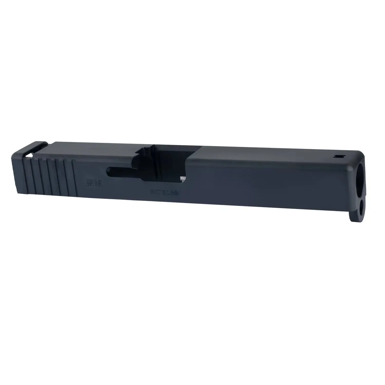 Glock G17 aluminum upper barrel, gray, black, outdoor sports equipment accessories