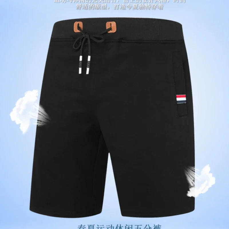 Nuevos pantalones cortos informales de algodón 8XL para hombre, pantalones cortos de verano 2025, Bermudas cortas a la moda para hombre, pantalones cortos de gimnasio transpirables sólidos para Fitness