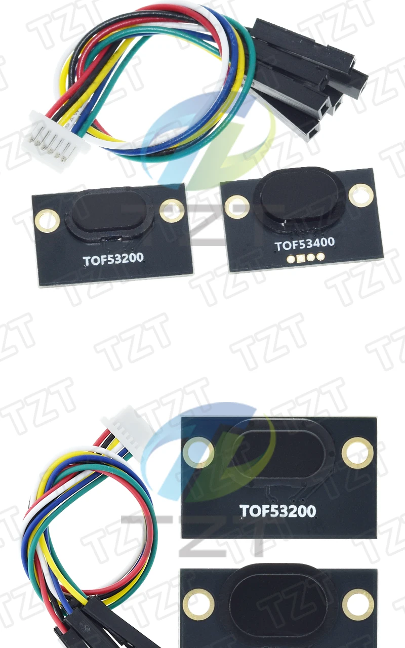 1/3 Stück TOF53200 TOF53400 2M / 4M Laser-Infrarot-Entfernungsmessungs-Sensormodul MODBUS IIC Serieller Modus für Arduino – Detail 8