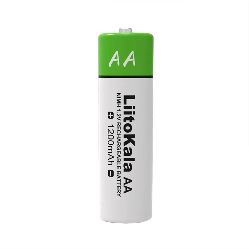 1-30 sztuk Liitokala 1.2V AA 1200mAh akumulator Ni-MH aa do pistoletu temperaturowego pilot zdalnego sterowania mysz zabawka baterie