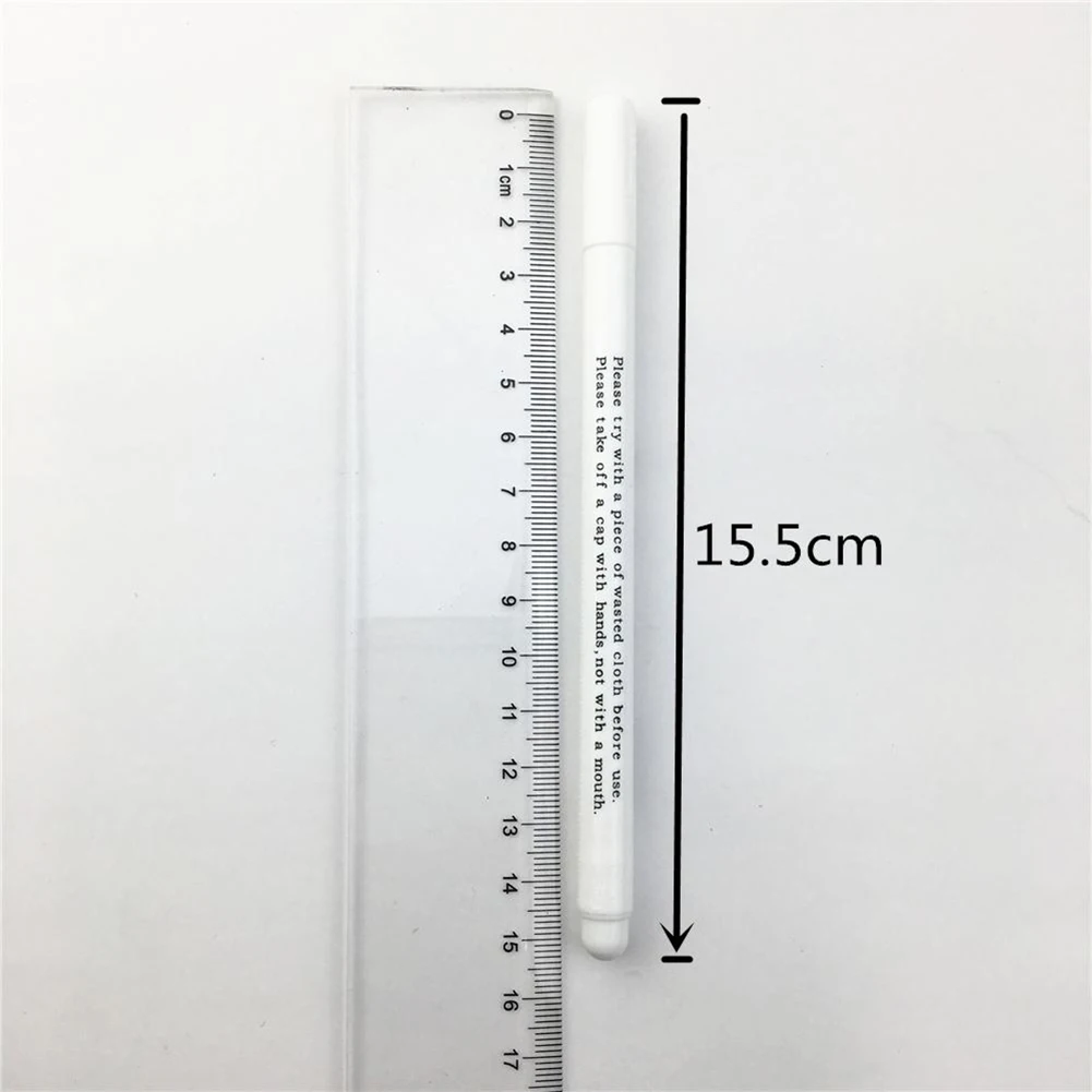 패브릭 펜 지울 수있는 메이커 펜 천 측정 의류 제작 의류 공장 패브릭 제작 플라스틱 신발 공장 2pcs