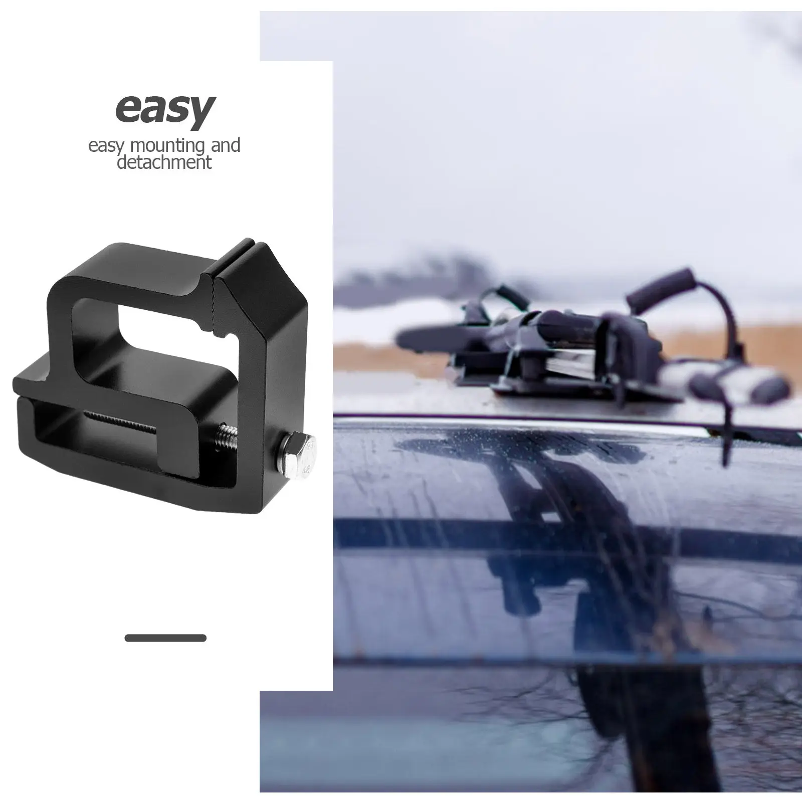Truck Cap Mounting Clamp Secure Reliable Installation Various Sizes Shapes Camping Truck Shells Ladder Rack Clamps