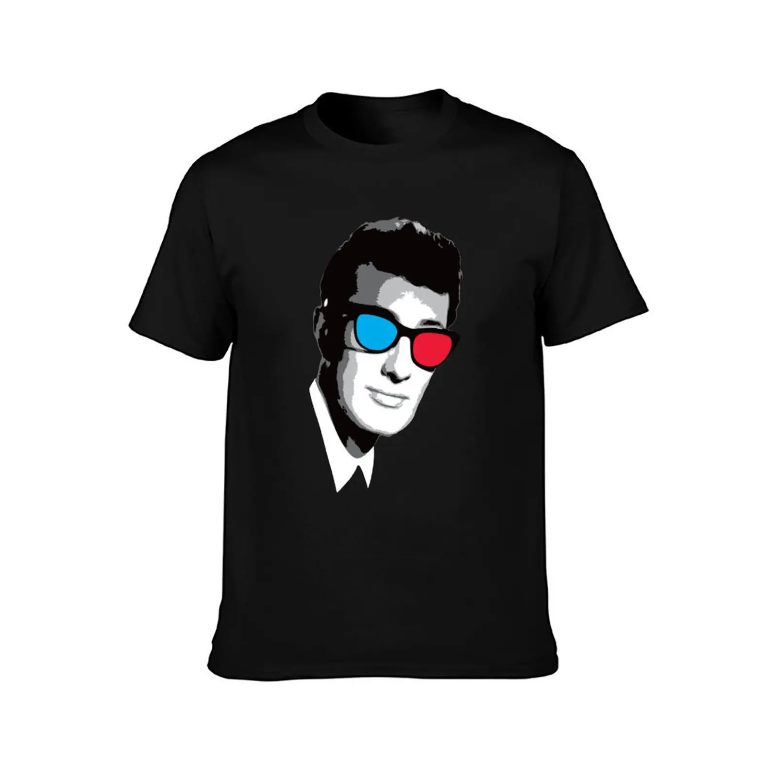 Buddy Holly 3D Glasses T-Shirt hippie clothes quick-drying custom t shirt clothing for men