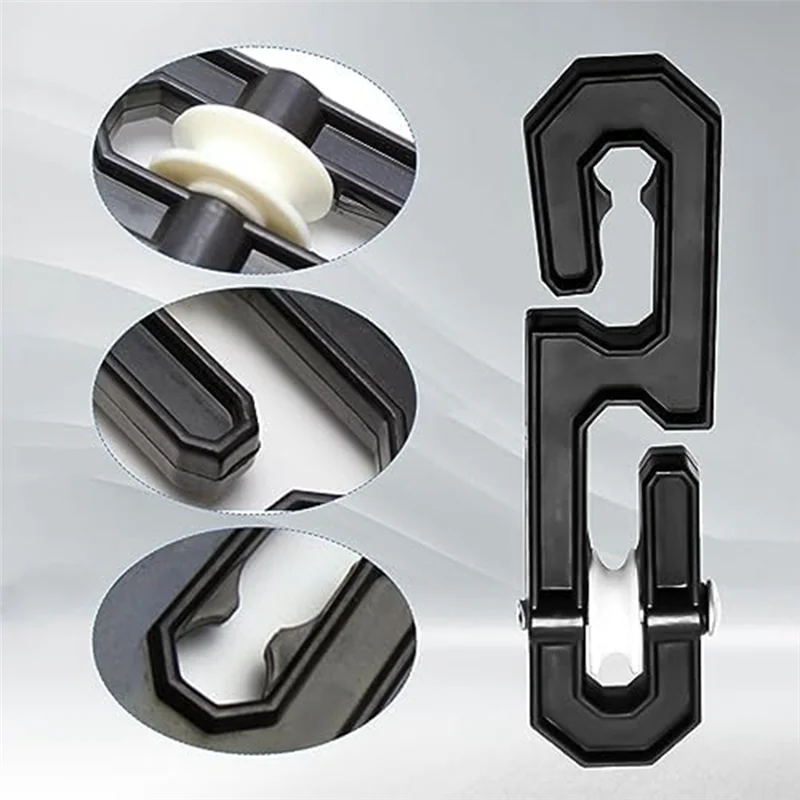 Clothesline Spreader Aluminum Clothesline Spreader S Shape Clothesline Splitter Pulley Clothesline For Long Clotheslines
