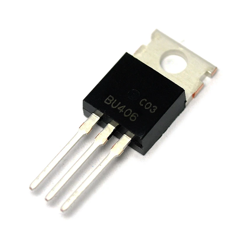 1PCS BU406 High-voltage Switch Transistor 7A/200V Triode Packaging TO220
