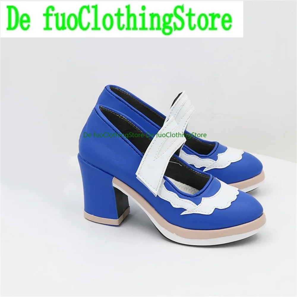 

Defuo Pretty Derby Umamusume Eishin Flash Cosplay Shoes Boots Game Anime Game Role-playing Halloween Party Props Shoes Boots