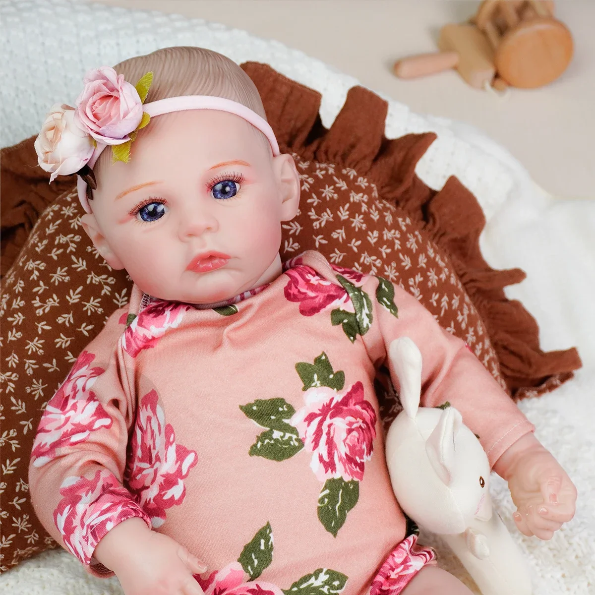 

Кукла для новорожденных с мягким виниловым корпусом, реалистичная кукла для сна для новорожденных с игрушечными аксессуарами, детский подарочный набор и коллекция