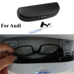 Car Glasses Holder Case Sunglass Holder Sun Glasses Box for Audi Q3 Q5 SQ5 Q7 A1 A3 S3 A4 A6 A7 S6 S7 S4 RS4 A5 S5 2012-2022