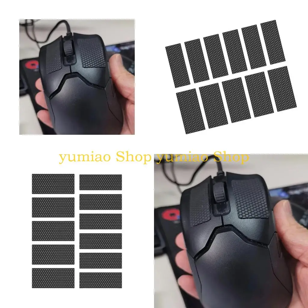 

587B MultiPurpose AntiSweat Adhesive Pad for Gaming Devices Office Equipment 11pcs