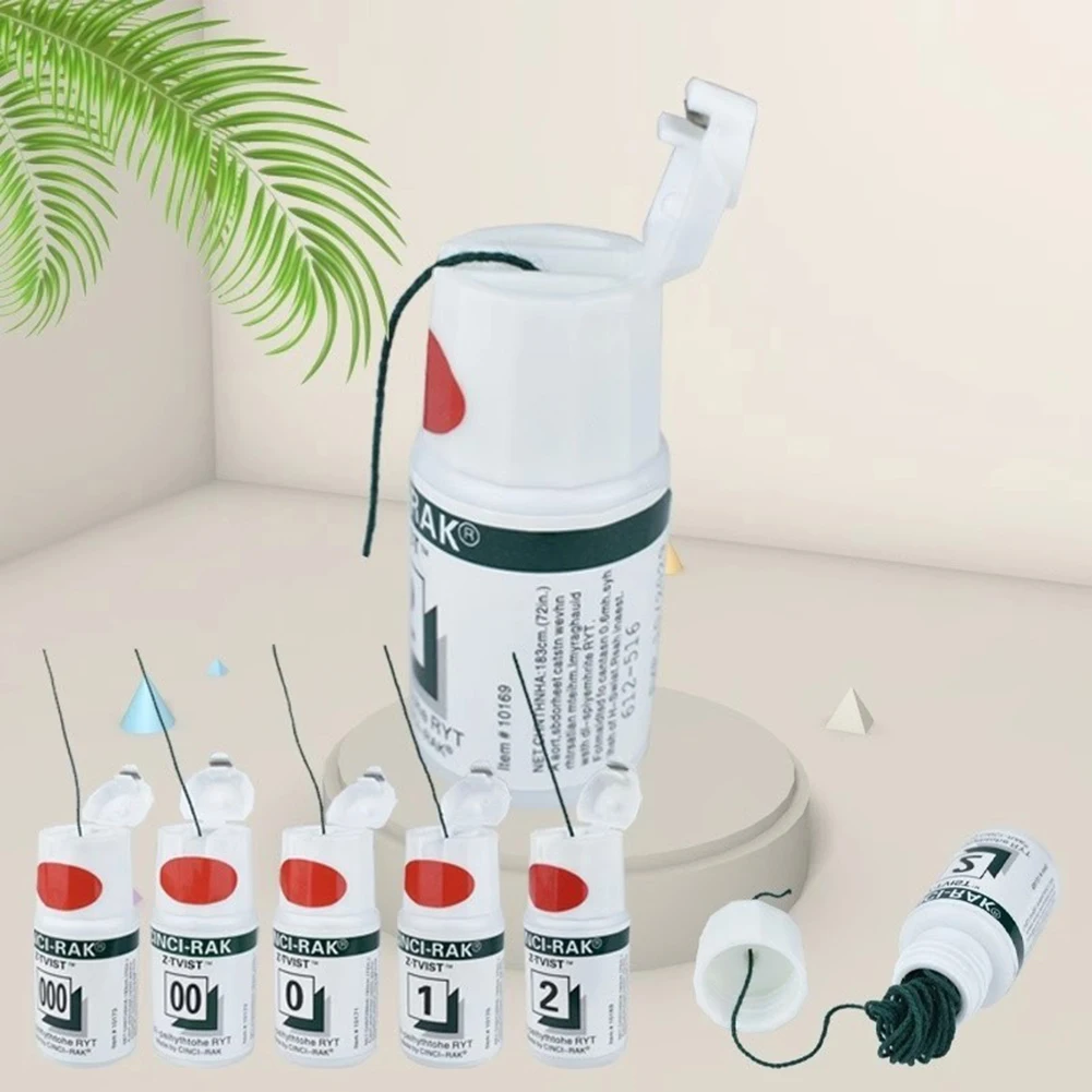 10 قطعة خيط سحب اللثة للأسنان خط اللثة القطني المحبوك عيادة طبيب الأسنان استعادة الفم اللثة مادة مرقئ #1