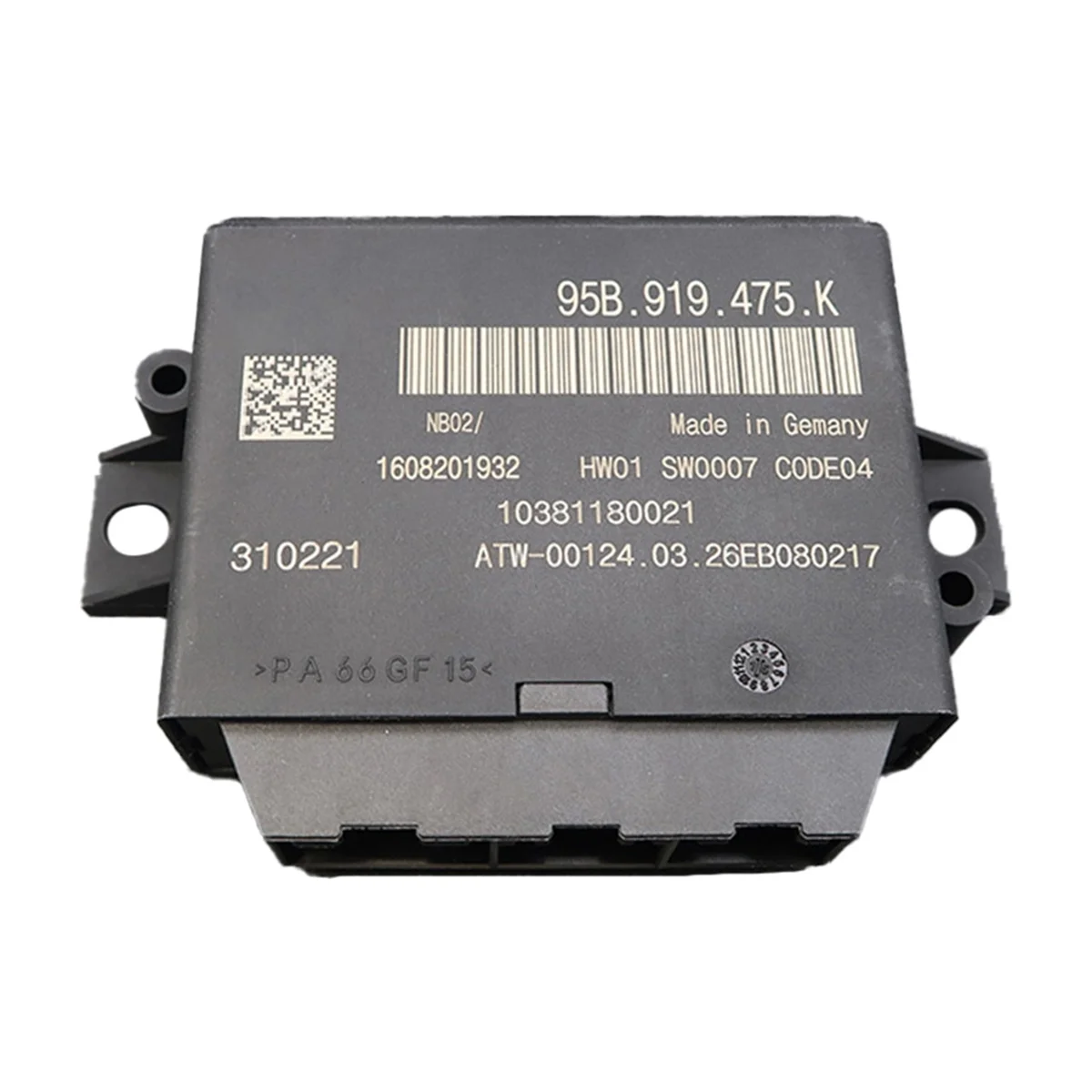 Reversing Radar Control Computer Parking Assist Control Unit 95B919475K ,95B.919.475.K for Porsche 991T 982