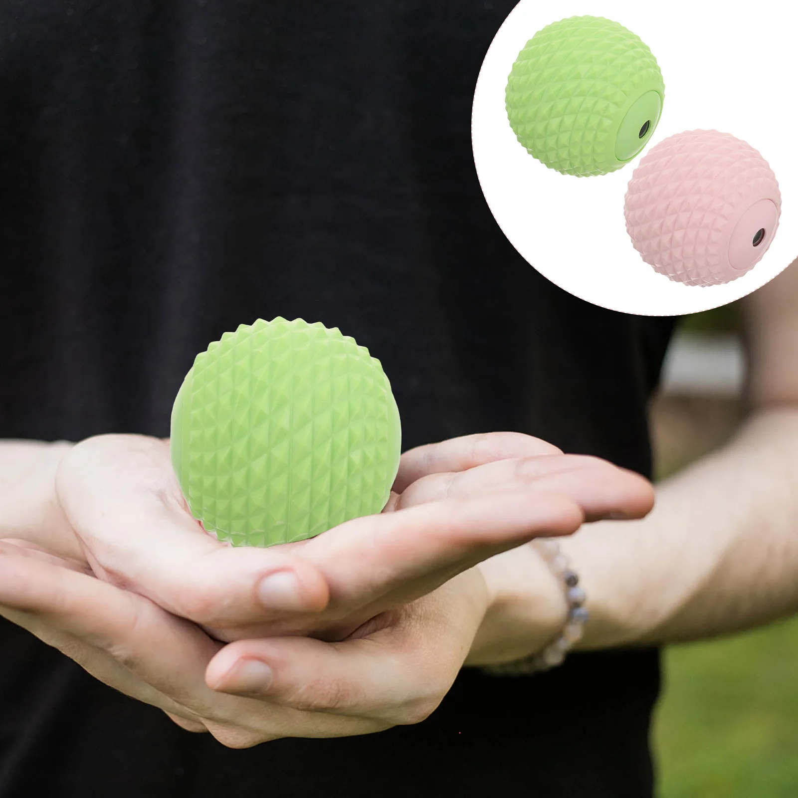 

2pcs Foot Ball Deep Tissue Muscle Roller For Back Neck Legs Yoga Fitness Therapy Sore Back Massaging Ball Muscle Massager