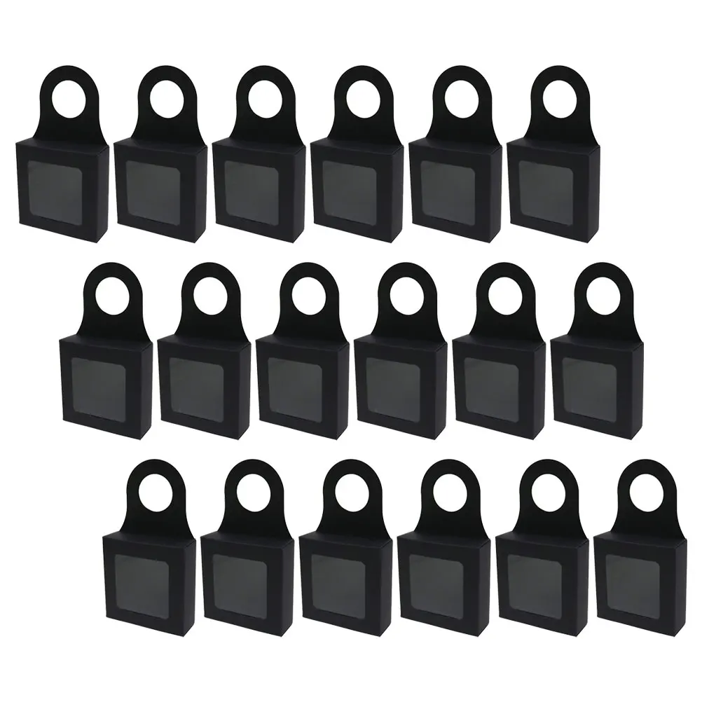 

25 Pcs Wine Box Gift Set Bottle Candy Boxes Hanging for Bottles Packaging Paper Treat