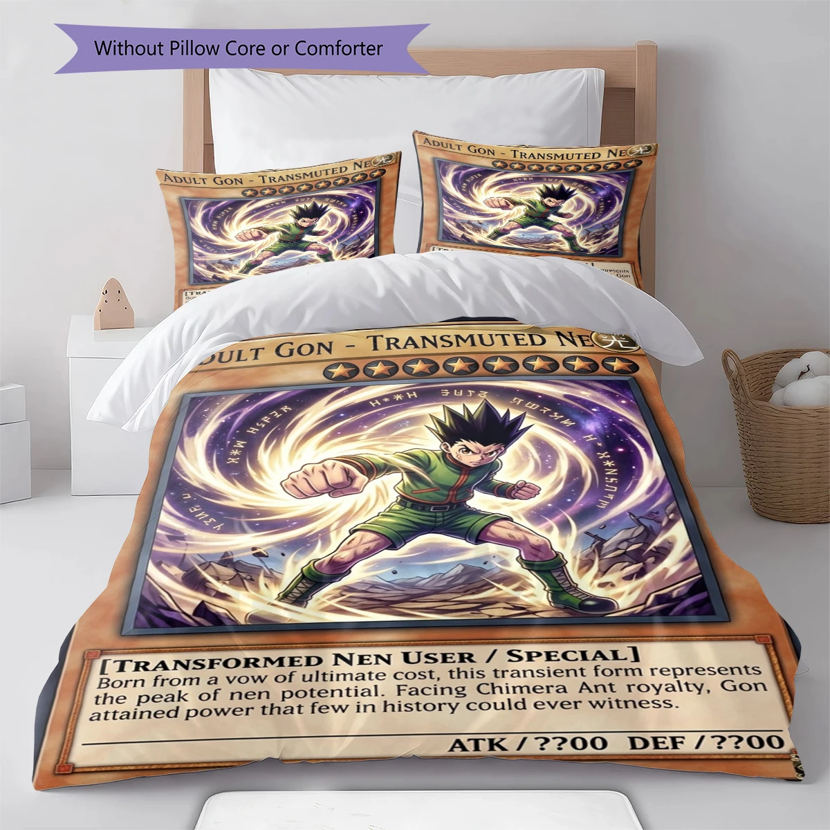 Hunter x Hunter Soft Comfortable Duvet Cover, Children Bedding Gift,SizeVarious Sizes -HE31