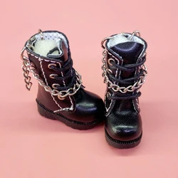 Tilda New Design Doll Boots for Blythe Doll Toy,1/8 Mini Leather Dolls Shoes for Blyth Azone ,Casual Puppet Shoes Accessories