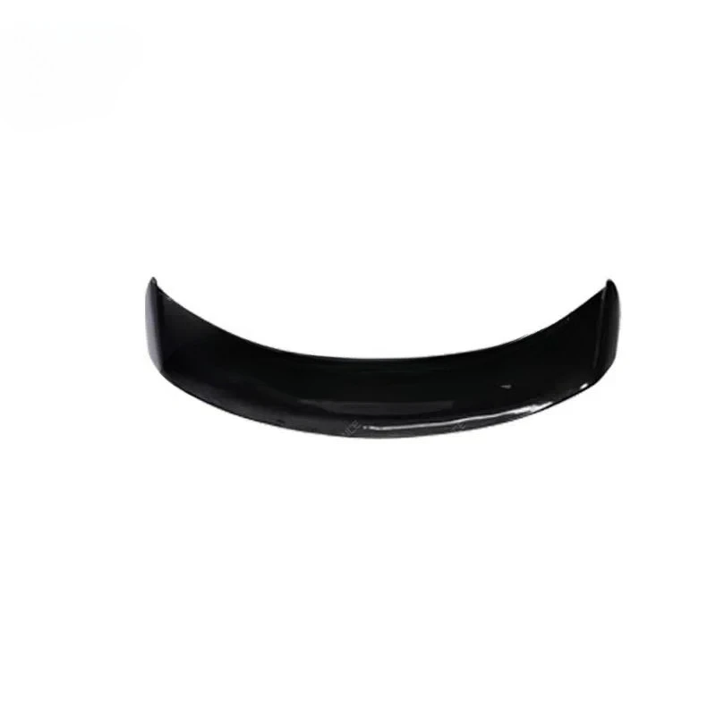 Double Deck Spoiler for 718 Style Carbon Fiber Black Polished Finish Rear Spoiler Upgrade with  Fitment 2017-2019