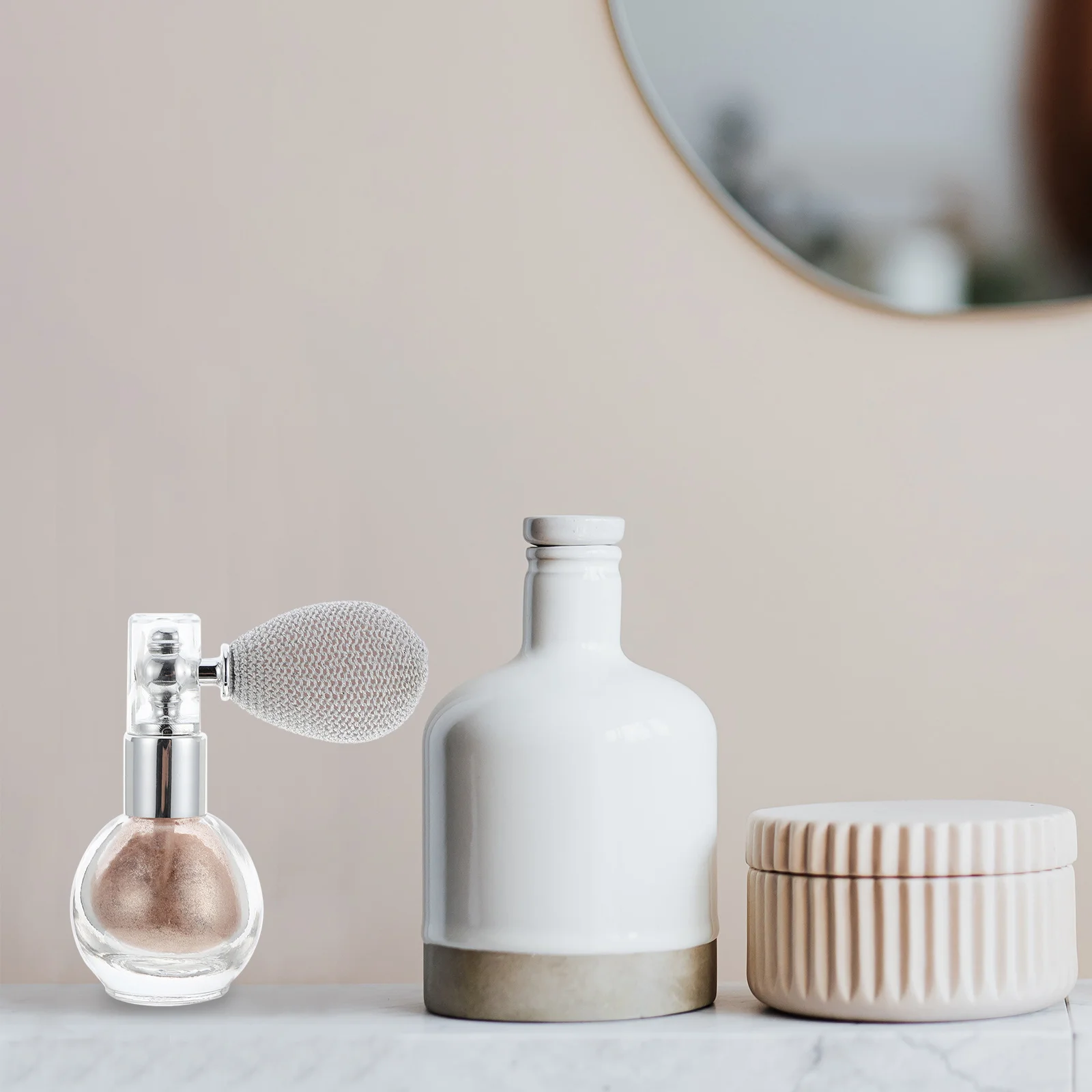 ハイライターパウダースプレーボトルコンパクトメイクアップグリッターパウダースプレーツール髪顔ボディパーティー結婚式お祝いギフト用