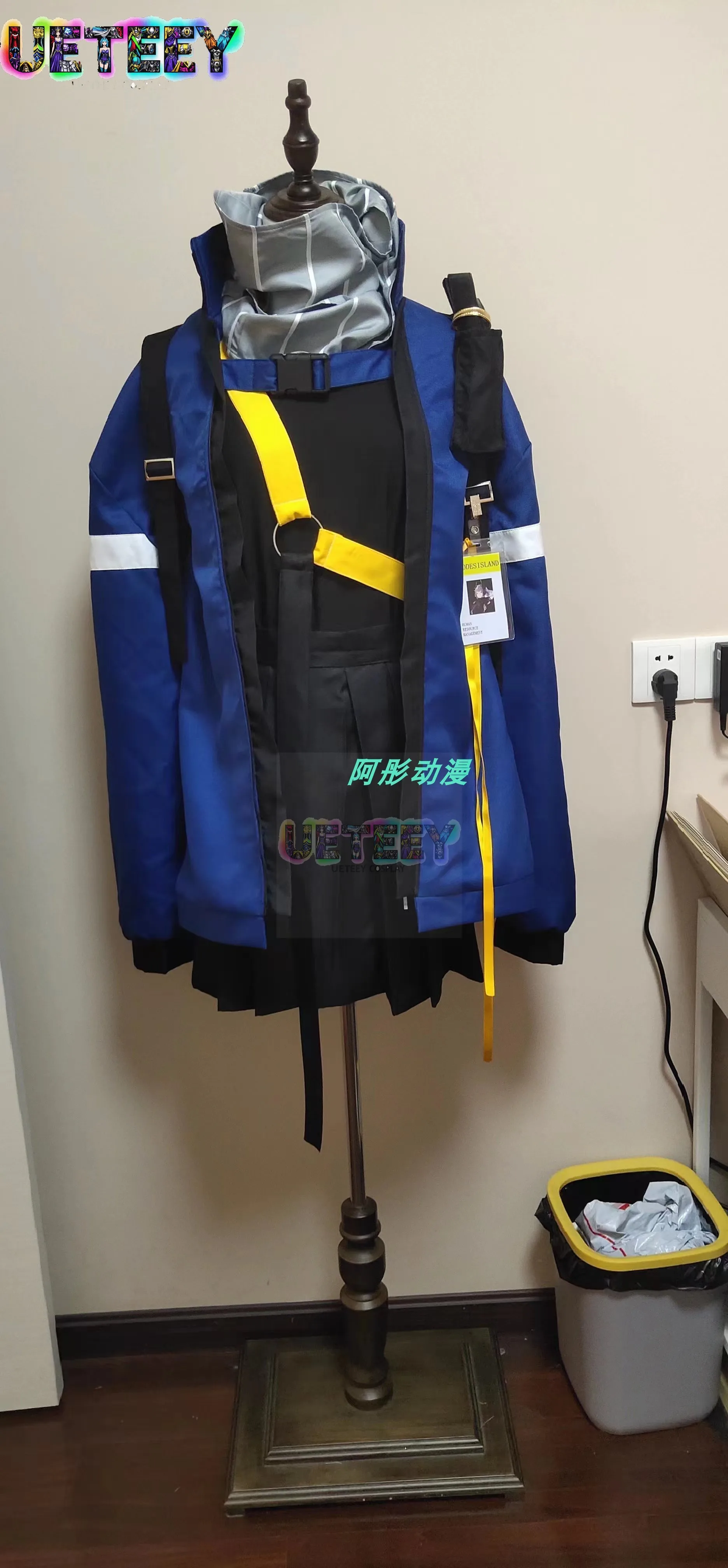 UETEEY COS الفرسان تأثيري حلي Liskarm أنيمي لعبة أنثى زي مخصص هالوين حجم مخصص #2